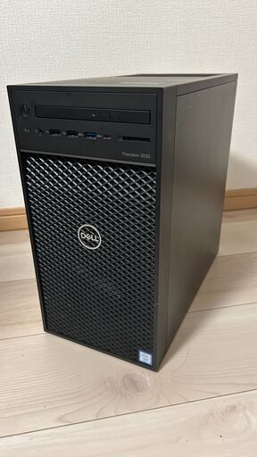 デスクトップパソコン Precision3630 W-2174G NVMe1TB+HDD2TB RAM32GB Quadro Office2024 Win11