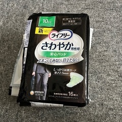 ライフリー　さわやか安心パッド　男性用の画像