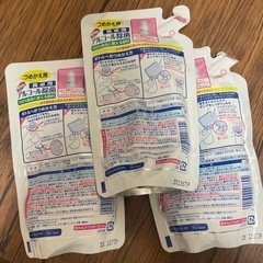 詰め替え用　カビキラー　アルコール除菌　3つの画像