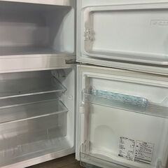 maxzen２ドア冷蔵庫　2021年製　JR087ML01WHの画像