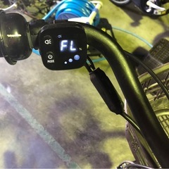 651  ブリヂストン最新機種電動アシスト自転車ステップクルーズブラックアルミボディーの画像