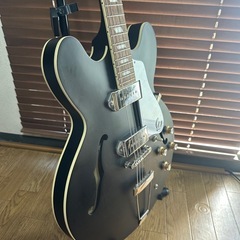 美品Epiphone Casino エピフォン カジノ　ウォーン ブラックの画像
