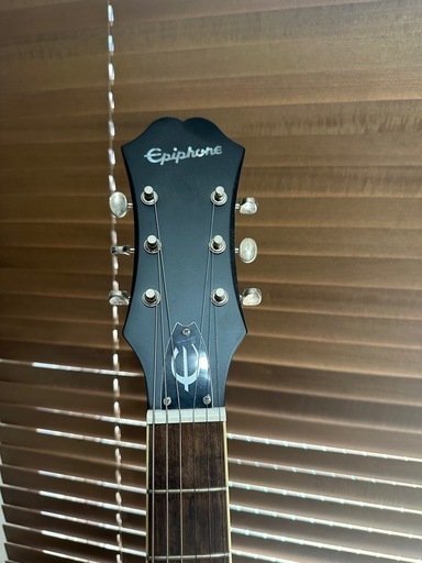 美品Epiphone Casino エピフォン カジノ　ウォーン ブラック