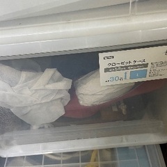 5/10まで限定！【あげます】Lサイズ　ニトリ収納ケースの画像