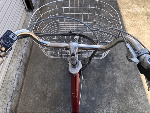 653 ブリヂストン新機種電動アシスト自転車BEAUTE26インチアズキアルミ