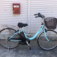657  パナソニック最新機種電動アシスト自転車vivi26イン...