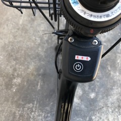 658  パナソニック最新機種電動アシスト自転車sw20インチブラックアルミボディーの画像