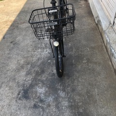 658  パナソニック最新機種電動アシスト自転車sw20インチブラックアルミボディーの画像