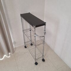 商談中　ニトリ　スリムワゴン　隙間収納の画像