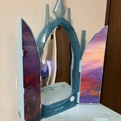 アナと雪の女王2 化粧台ドレッサー 光る絵・音声付き エルサ アナ雪の画像