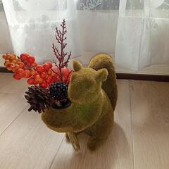 りす置き物の画像