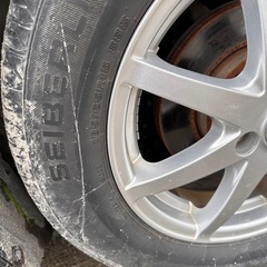 日産　ノート　ホイールタイヤセット　4本　タイヤサイズ185/65R15の画像