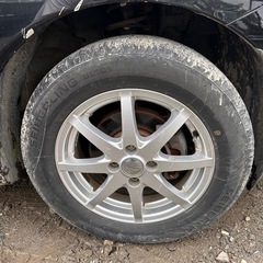 日産　ノート　ホイールタイヤセット　4本　タイヤサイズ185/65R15の画像