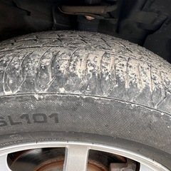 日産　ノート　ホイールタイヤセット　4本　タイヤサイズ185/65R15の画像