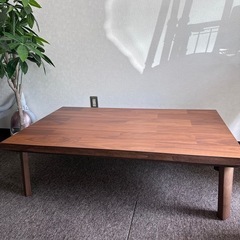 ニトリ　こたつ付き　ローテーブルの画像