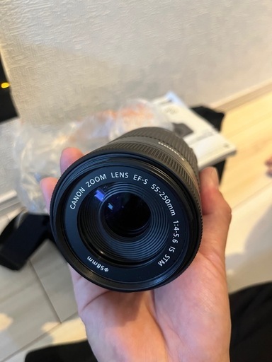 [美品)Canon EOSkissx9レンズキット(バッグ、説明書付)