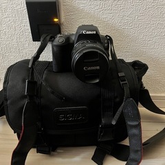 [美品)Canon EOSkissx9レンズキット(バッグ、説明書付)
