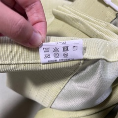 リリカラ カーテン グリーン①◎の画像
