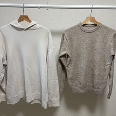 無印良品　パーカー&セーターセットの画像