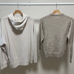 無印良品　パーカー&セーターセットの画像