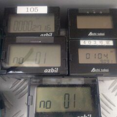 中古 水道メーター の内部部品、ミニカウンター無料で差し上げます。の画像