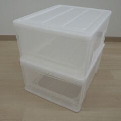 クローゼットケース2個【小金井市民限定】（小金井市再生家具）品番...