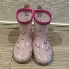 レインブーツ15cm ミニー柄