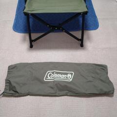 使用少★コールマンハイバック折り畳みチェアー★美品の画像