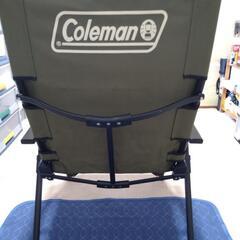 使用少★コールマンハイバック折り畳みチェアー★美品の画像