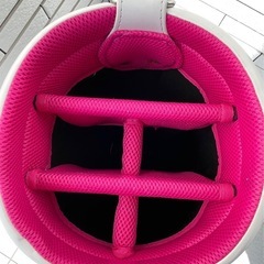 ☆気にされない方！女性adidas ゴルフバッグの画像