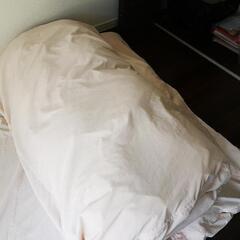 高反発マットレス＋カバー【ダブル】厚さ5cmの画像