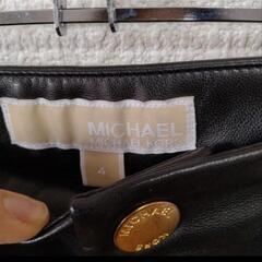 美品MICHAEL KORS ブラック スキニーパンツ サイズ4の画像