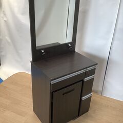 No.78　ルシアート　ドレッサー　一面鏡　イス付き（豊橋市収集...