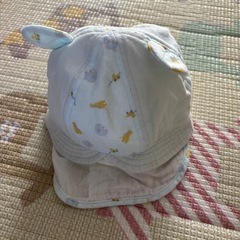 ベビー クマ耳帽子の画像