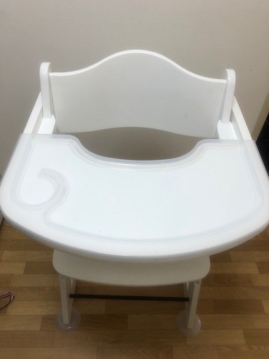 KATOJI(カトージ)木製ハイチェア ホワイト