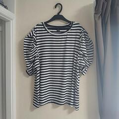 SHEIN▷プラスサイズ・ボーダートップス