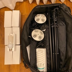 カメラ初心者用　照明器具の画像