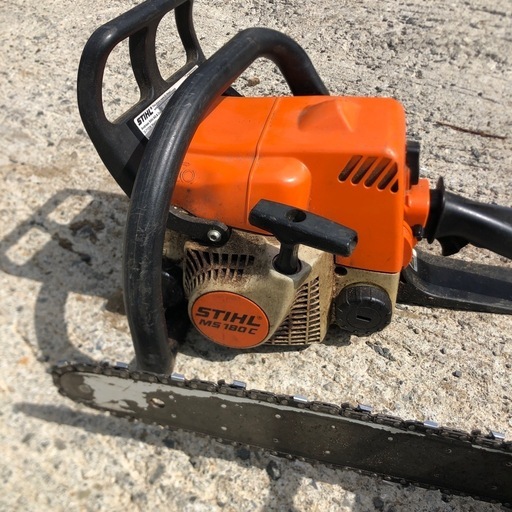 チェンソー2台steel ms180c  予備に