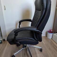 【中古美品】ニトリ オフィスチェア ブラックの画像