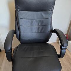 【中古美品】ニトリ オフィスチェア ブラックの画像