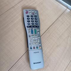 SHARP液晶テレビの画像