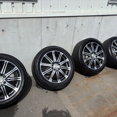 Ｗ WORK17インチホイールタイヤセット