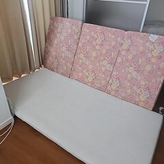 シングルサイズベッドマットレス2つ