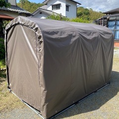 パイプ車庫　美品　🚲🛵⑦