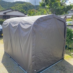 パイプ車庫　美品　🚲🛵⑦の画像
