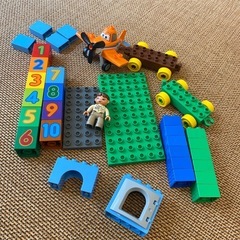 パーツ追加 全140ピース　LEGO レゴ　デュプロ　楽しいどうぶつえん　7618 の画像