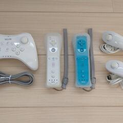 Nintendo　Wii U　32GB　本体　ゲームソフト　コントローラー　セットの画像