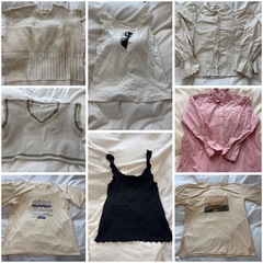 レディース服　トップス×8、ボトムス3 点