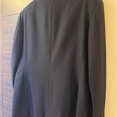 紺ブレザーダブル の画像