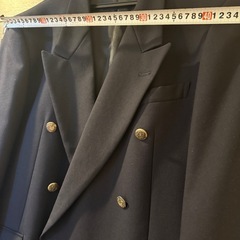 紺ブレザーダブル の画像
